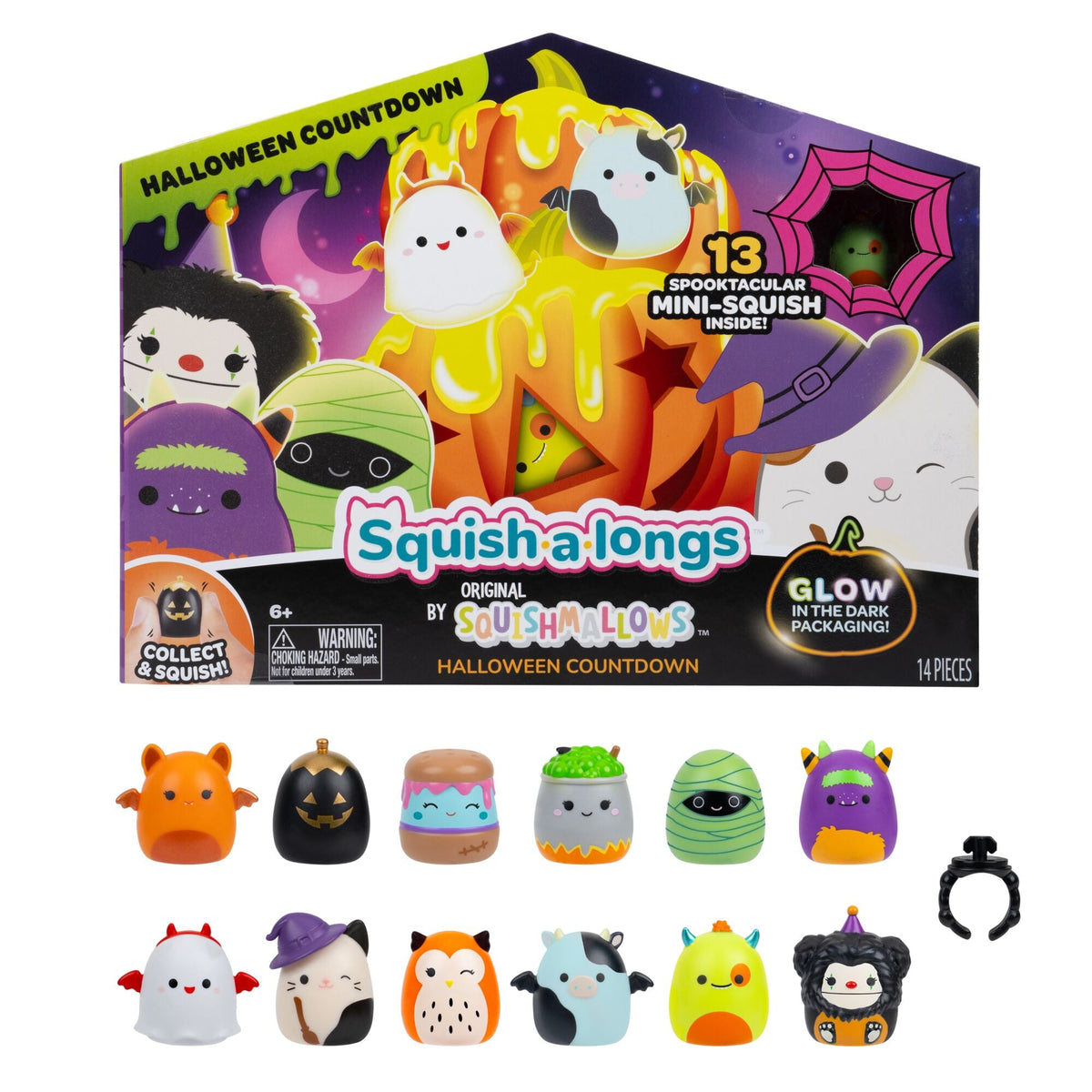 Squish-a-longs Countdown 2-Pack - New Squishmallows