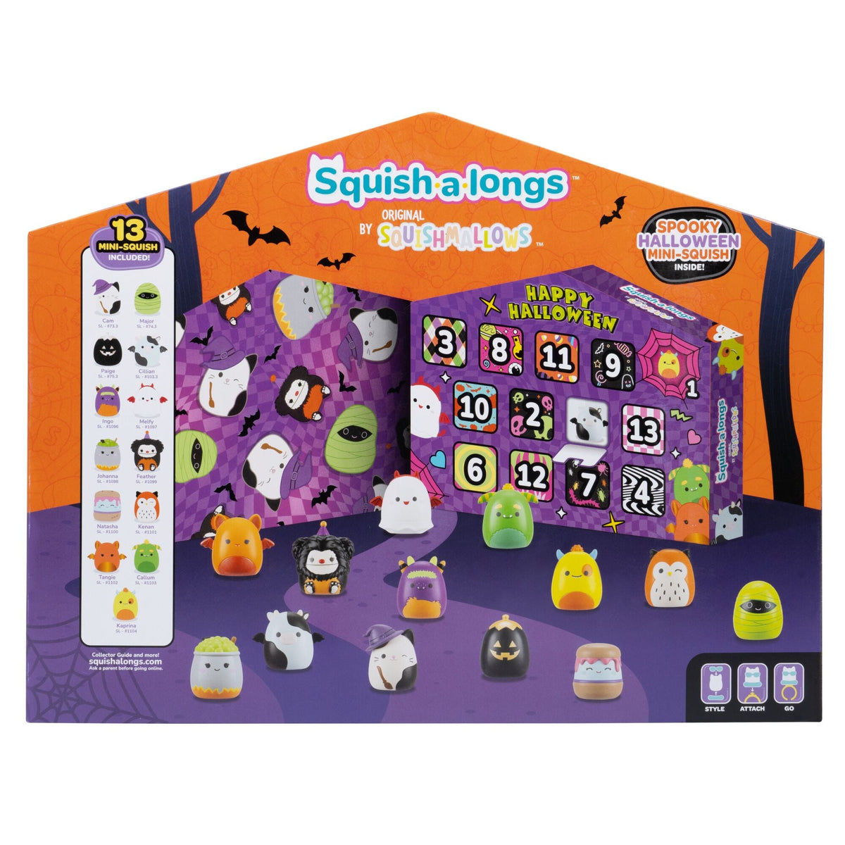 Squish-a-longs Countdown 2-Pack - New Squishmallows