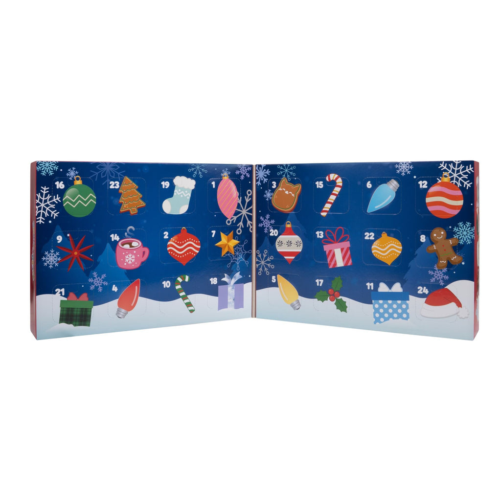 Squishmallows 24-Day Micromallows Holiday Plush Advent Calendar - New Squishmallows