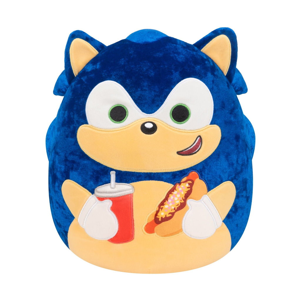12-Inch Sonic Holding Chili Dog Plush - New Squishmallows