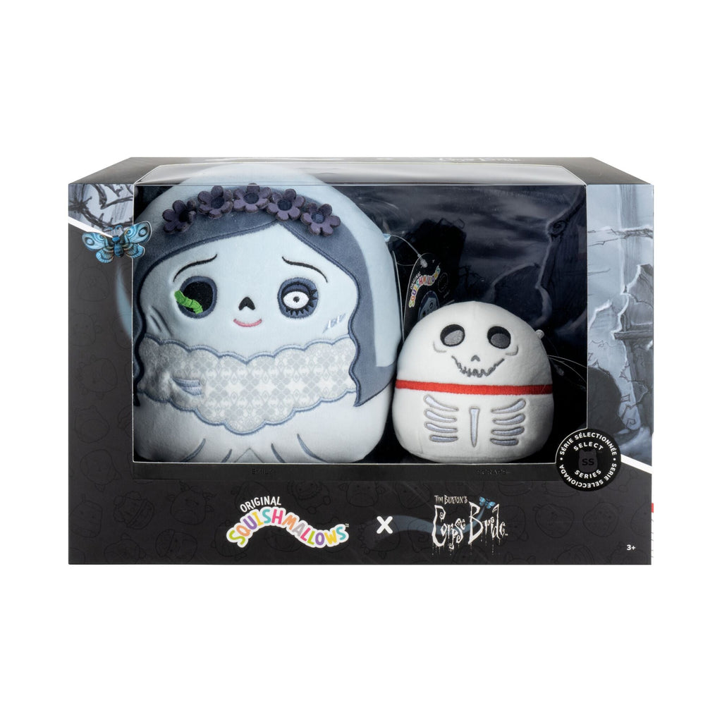 Squishmallows Corpse Bride Emily and Victor Bundle