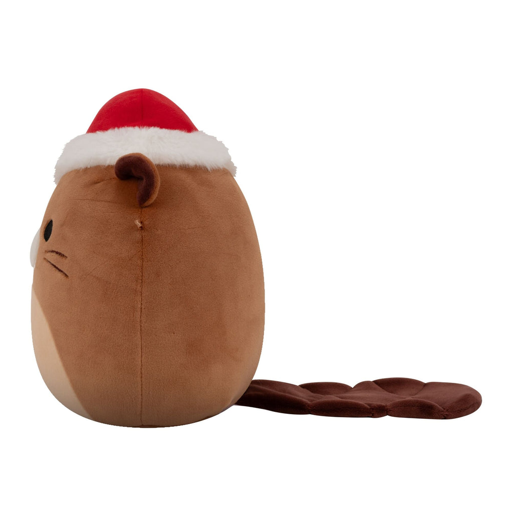 Chip the Beaver with Santa Hat