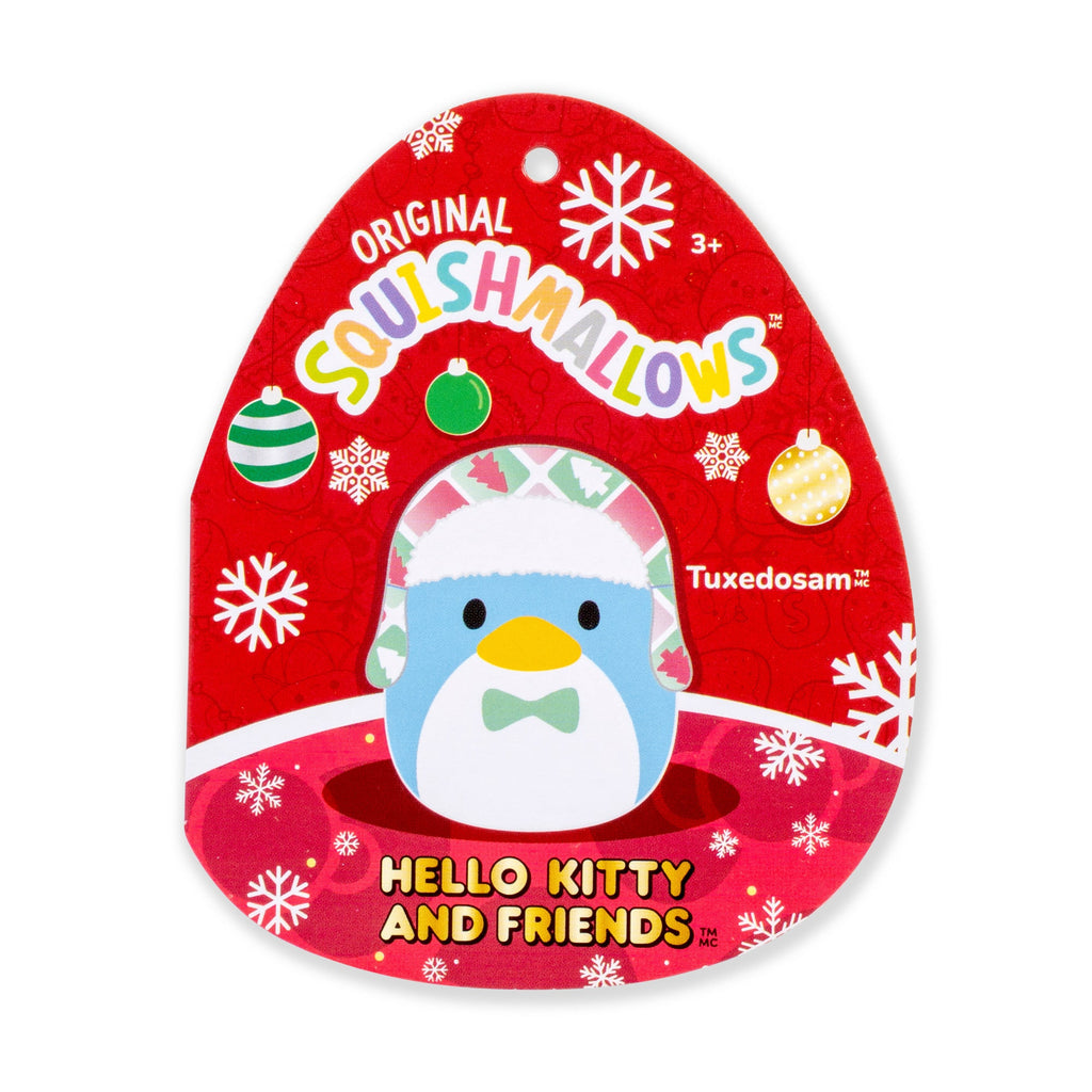 Hello Kitty and Friends 12-Inch Tuxedosam Holiday Hat Squishmallows - New Squishmallows